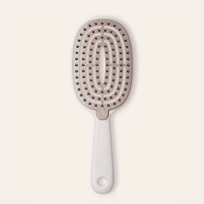 Self-Cleaning Retractable Hairbrush